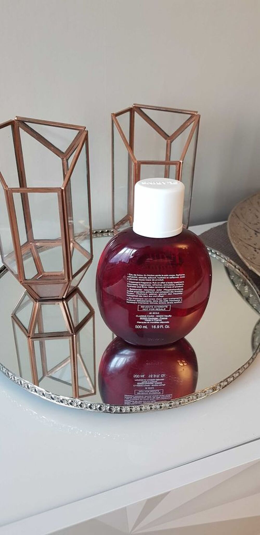 Flacon Clarins Eau Dynamisante 500ml Neuf Vtements