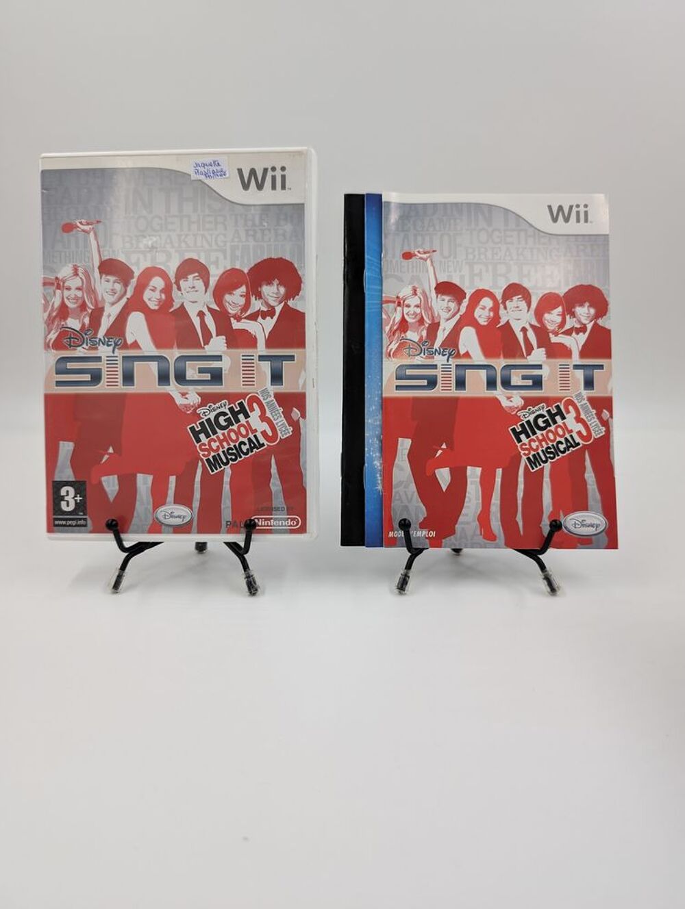 Jeu Nintendo Wii Disney Sing It High School Musical 3 comple Consoles et jeux vidéos