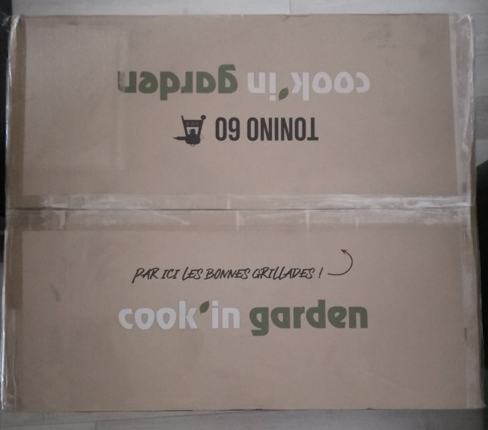 Barbecue Charbon de Bois, Tonino 60, Cook'in garden (neuf) Jardin