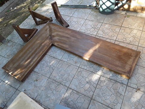 Banquette d'angle sur consoles 40 Thouar-sur-Loire (44)
