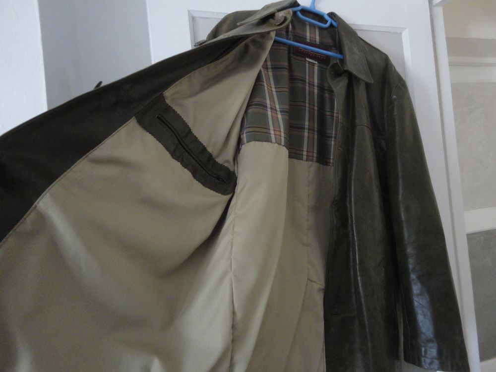 Veste cuir Homme Vêtements