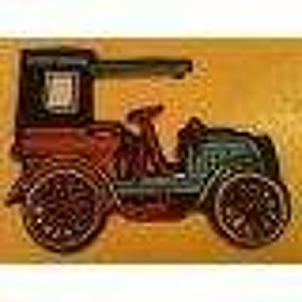 Objet publicitaire vintage RUBAFIX Tacot Fiat miniature 