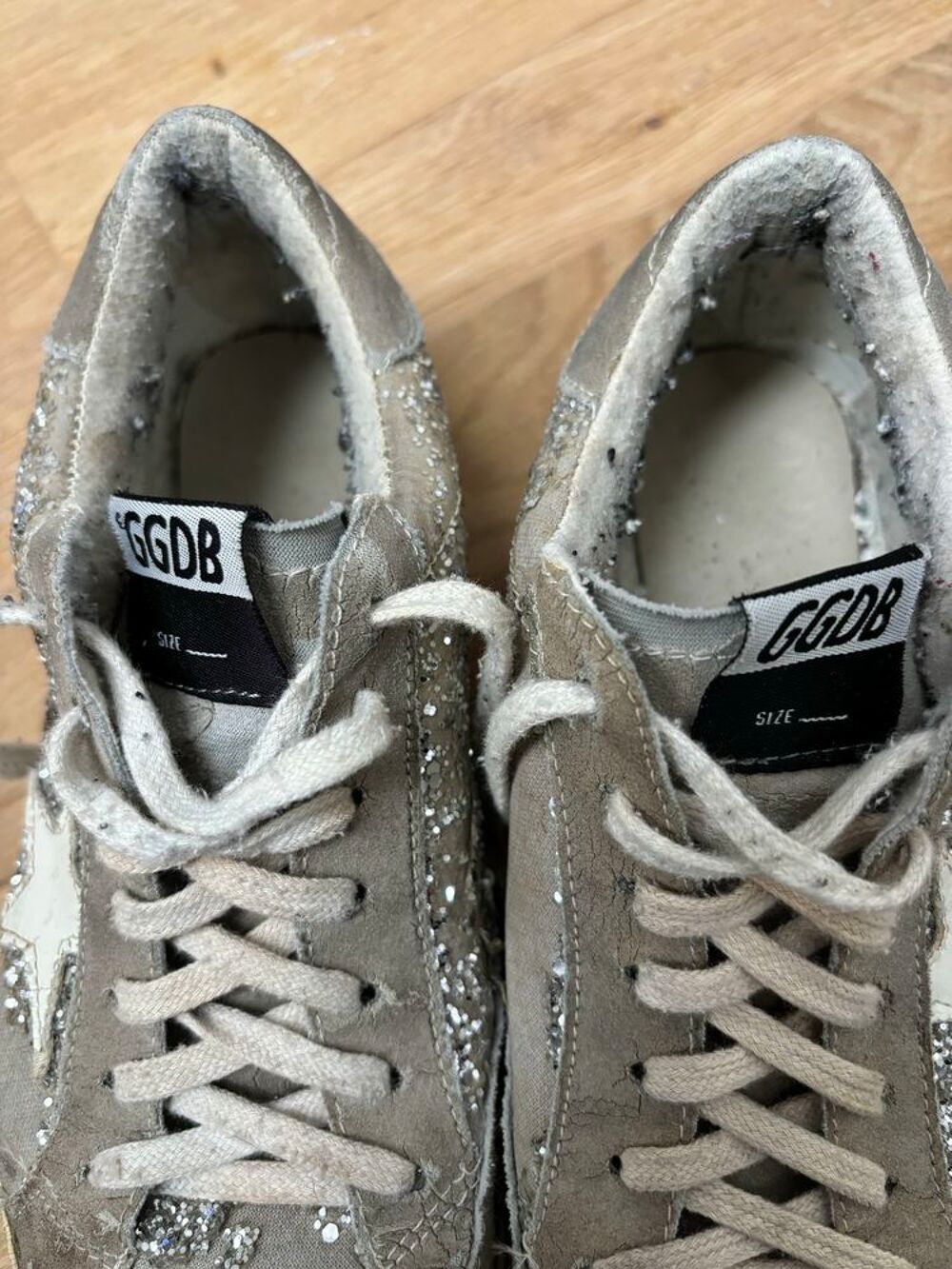 Baskets Golden Goose &agrave; paillettes Chaussures