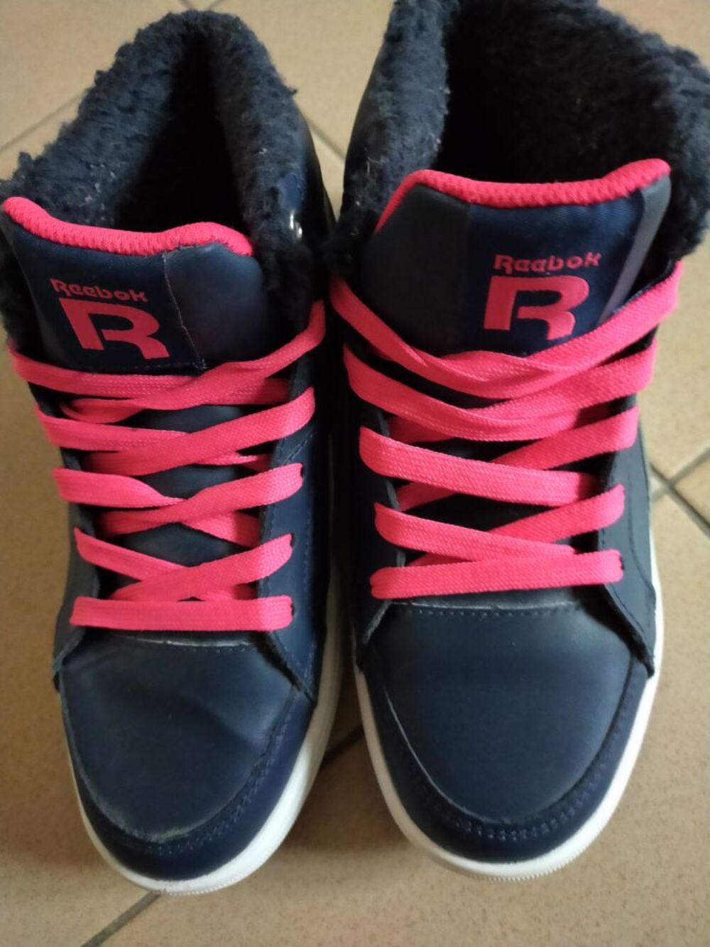 Reebok montante rouge outlet