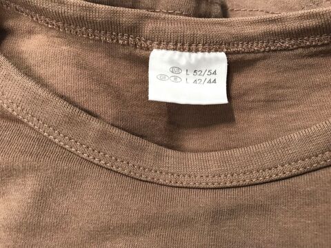 POLO COTON MARRON MANCHES LONGUES XXL 3 Saint-Genis-Laval (69)