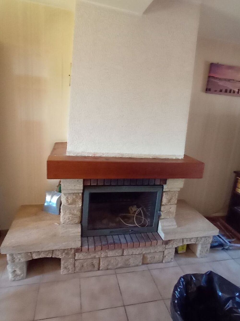 chemin&eacute;e incert bois turbofonte Bricolage