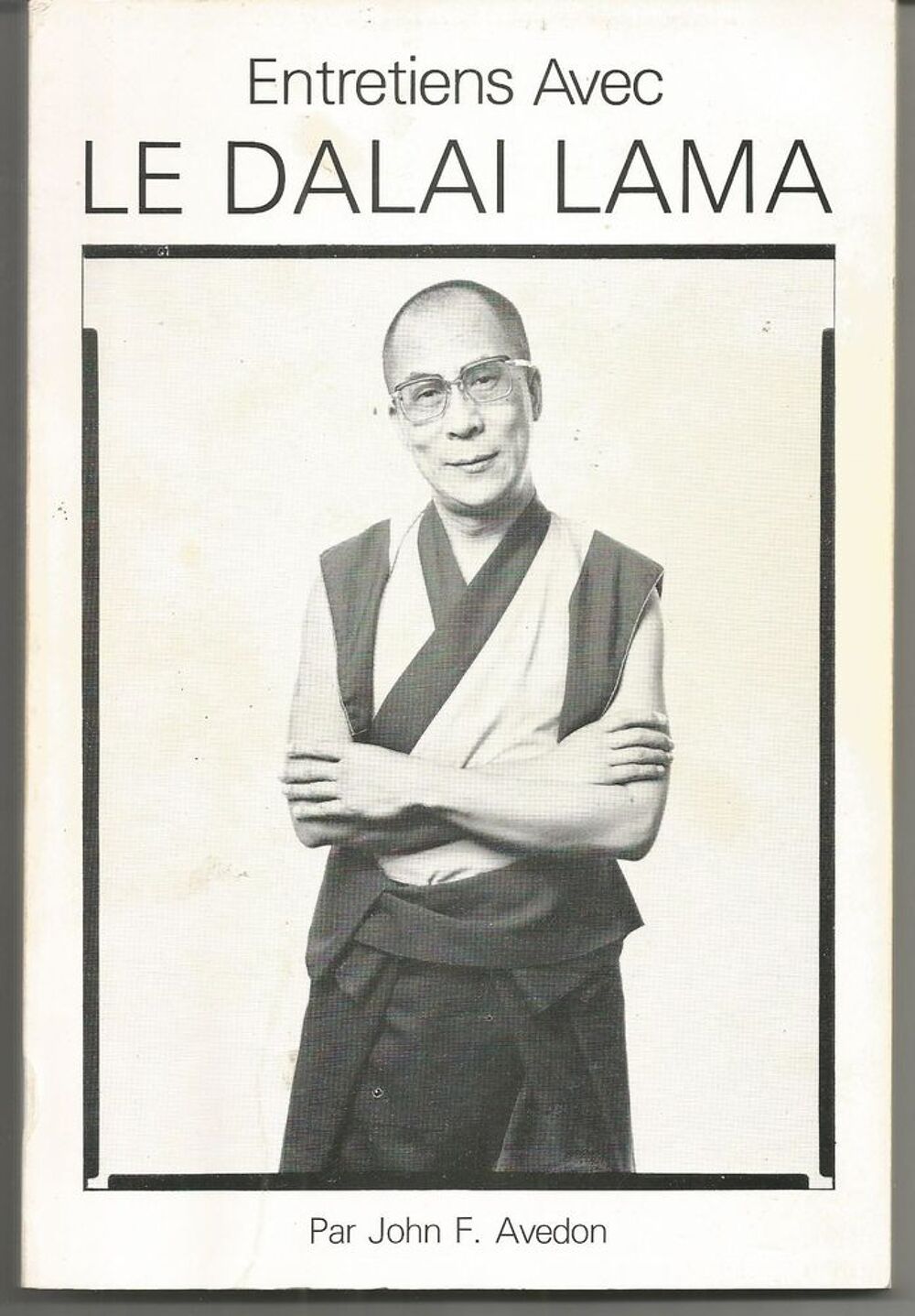 John F AVEDON Entretiens avec LE DALAI LAMA 1982 Livres et BD