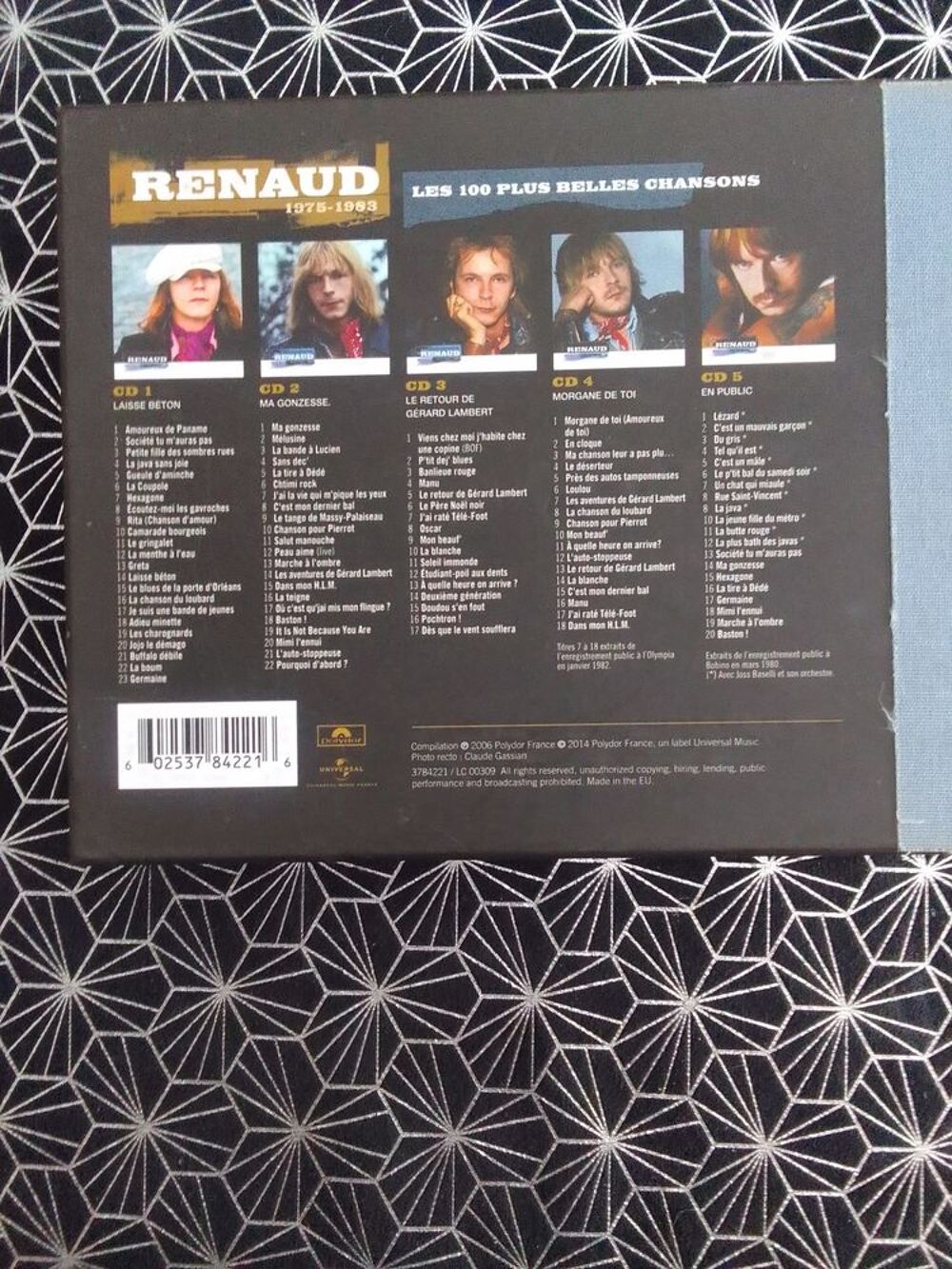 renaud ses 100 plus belle chanson CD et vinyles