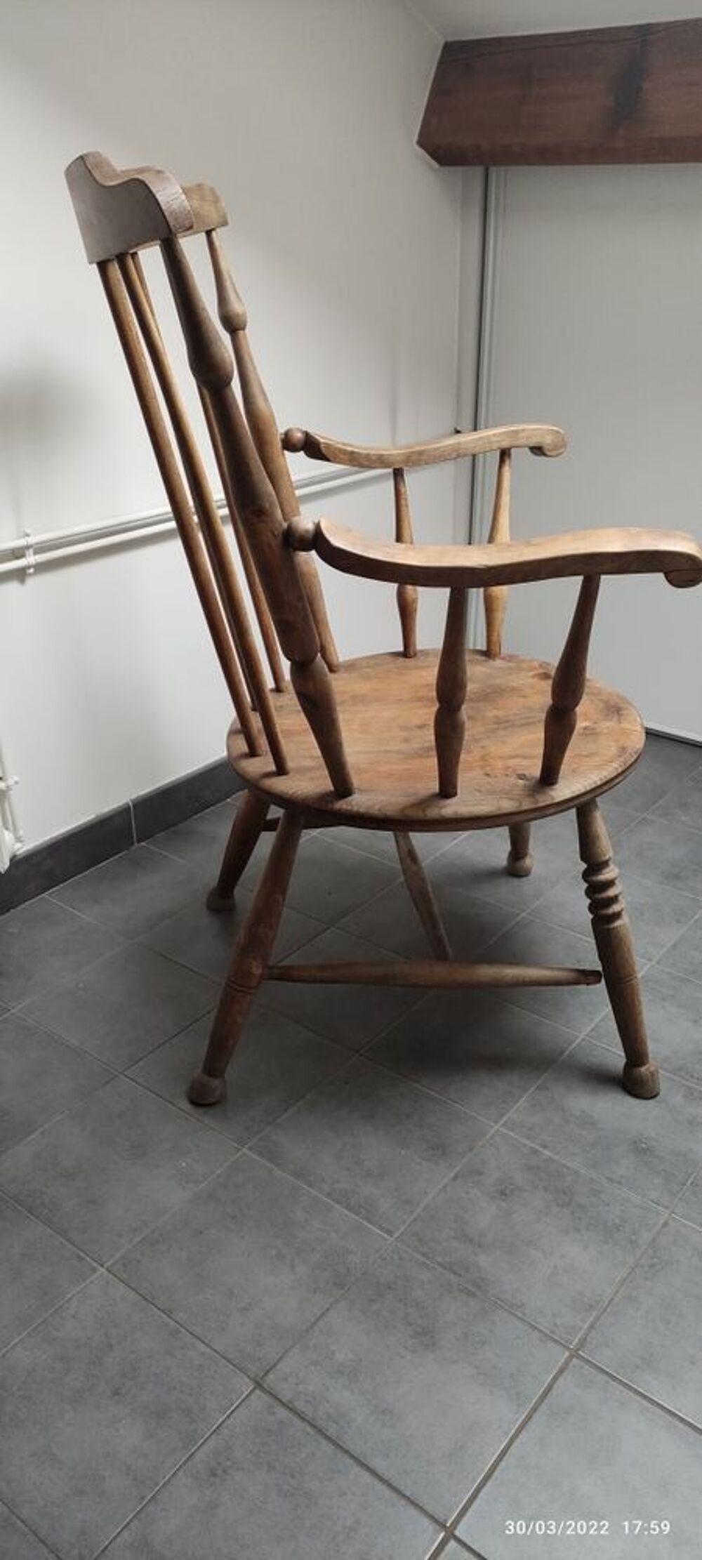Fauteuil Bois Vintage - Style Scandinave Meubles