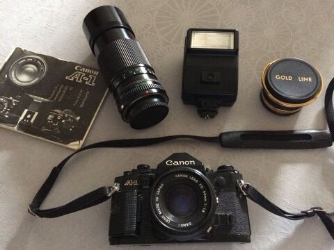 APPAREIL   PHOTO     CANON A1   ET OBJECTIFS  100 EUROS 100 Belfort (90)