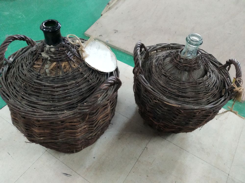 2 Dame Jeanne de 10 et 16 litres Décoration