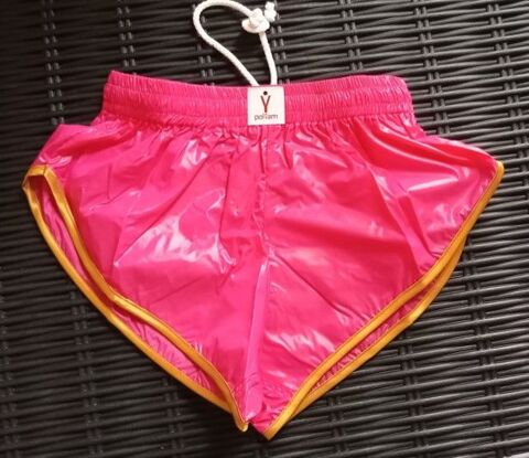 Short vintage nylon polyamide 4O10 Rose/Or 3 sizes S-M-L 30 Lyon 3 (69)