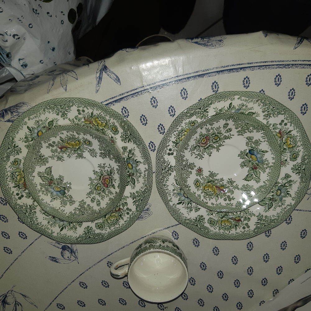 Vaisselle anglaise Décoration