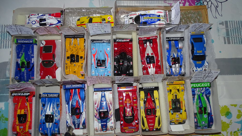 MIMIATURE VOITURE LE MANS 1990 LANCIA LC2 Jeux / jouets
