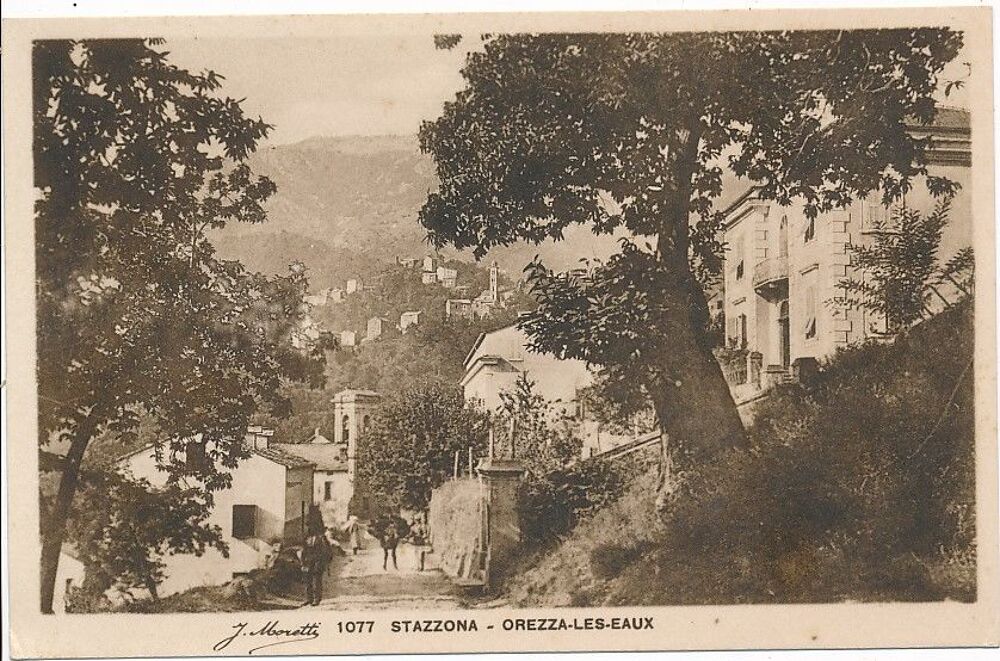 Cartes Postales Anciennes Corse Orezza les Eaux 