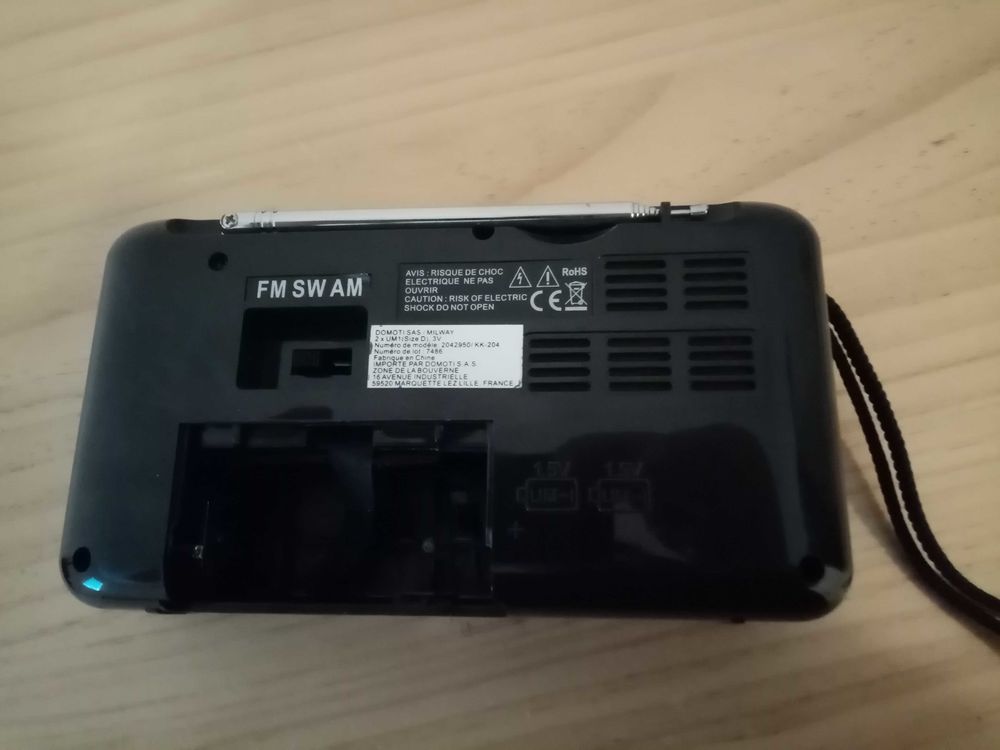 poste radio portable mini 4 bandes fm an sw Photos/Video/TV
