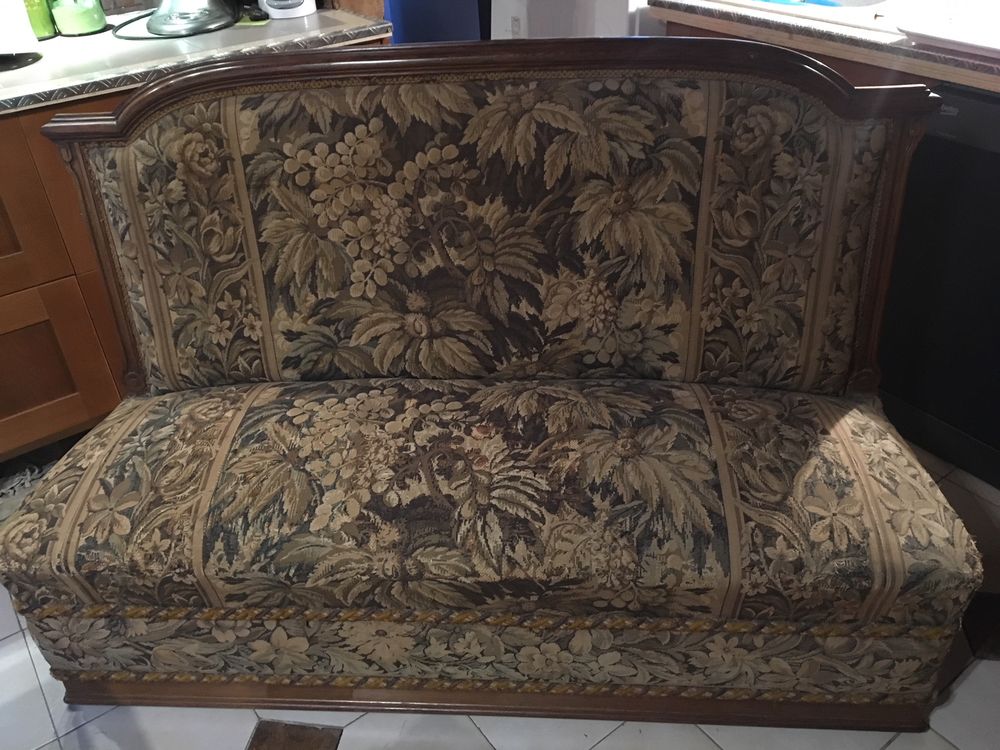 A vendre banquette tapissier ancienne Meubles