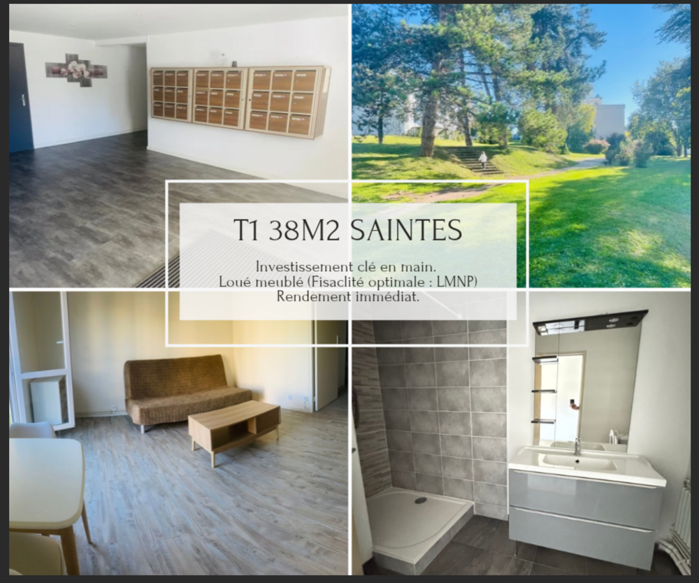 Vente Appartement Appartement parfait état idéal investisseur Saintes