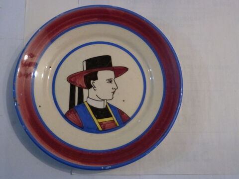 ASSIETTE HB QUIMPER  TETE DE BRETON 8 Brest (29)