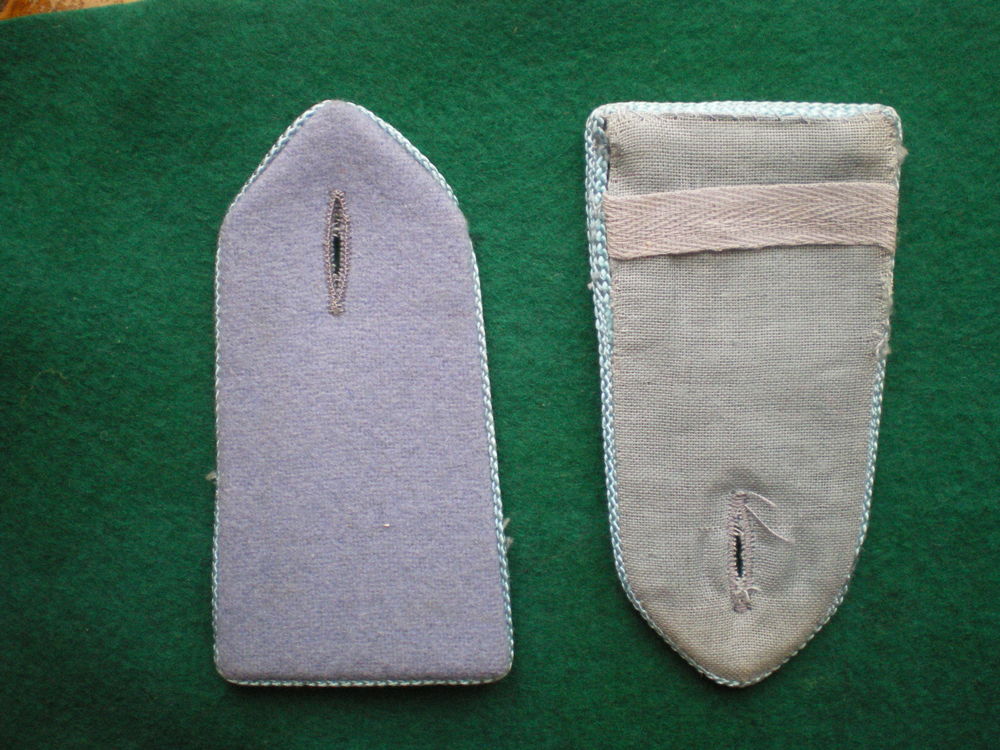 Epaulettes de Tirailleurs Marocains &agrave; confectionner. 