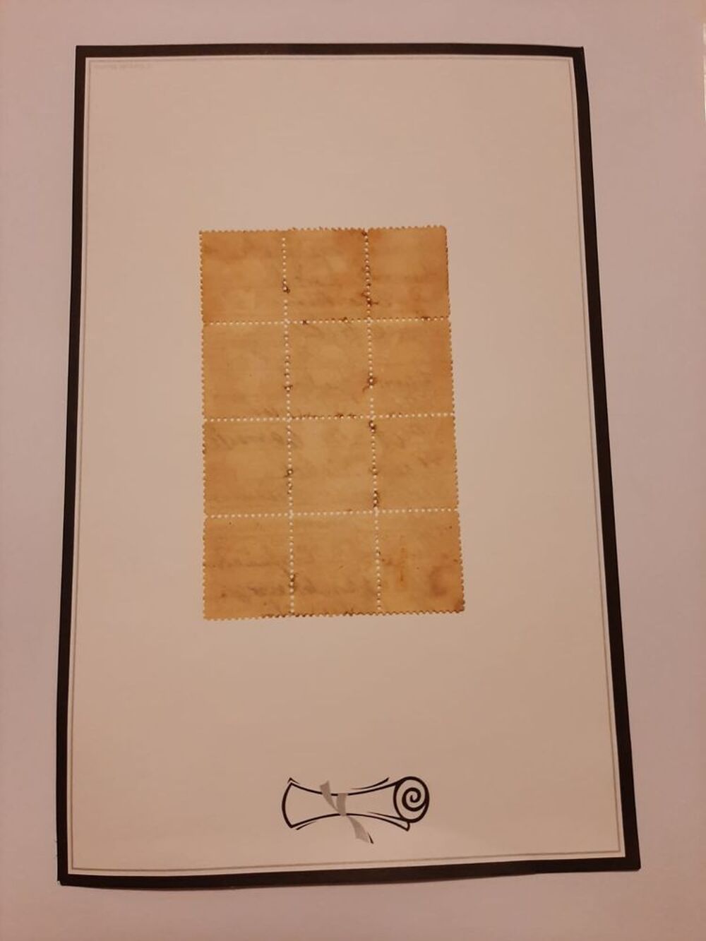 Tembres ancien, unique Top Bloqu&eacute; 