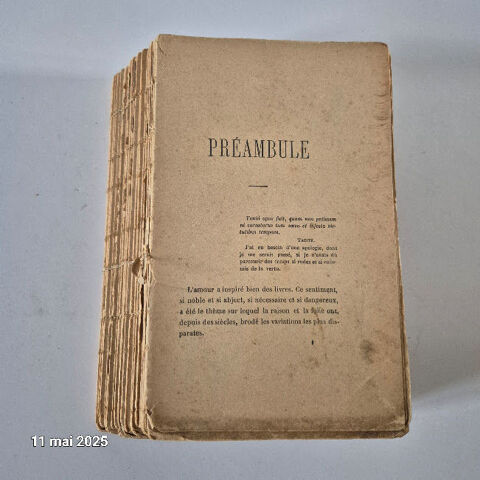 L'amour dans l'humanit, et l'amour dans l'homme , environ 1 3 Saumur (49)