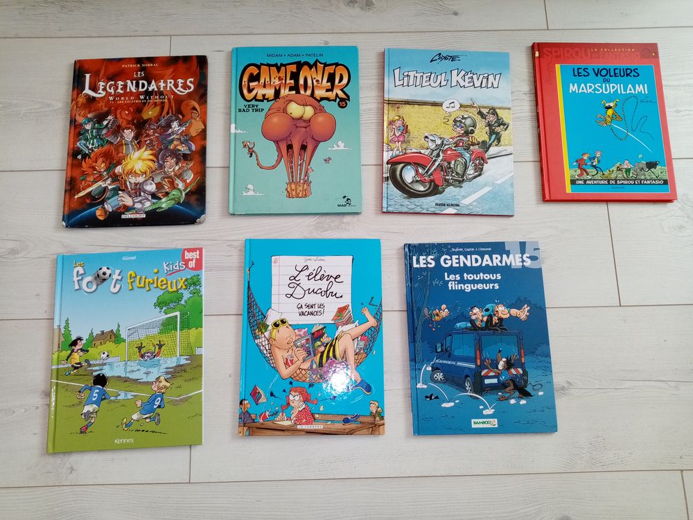 Livre lot bd spirou voleurs du MARSUPILAMI Livres et BD