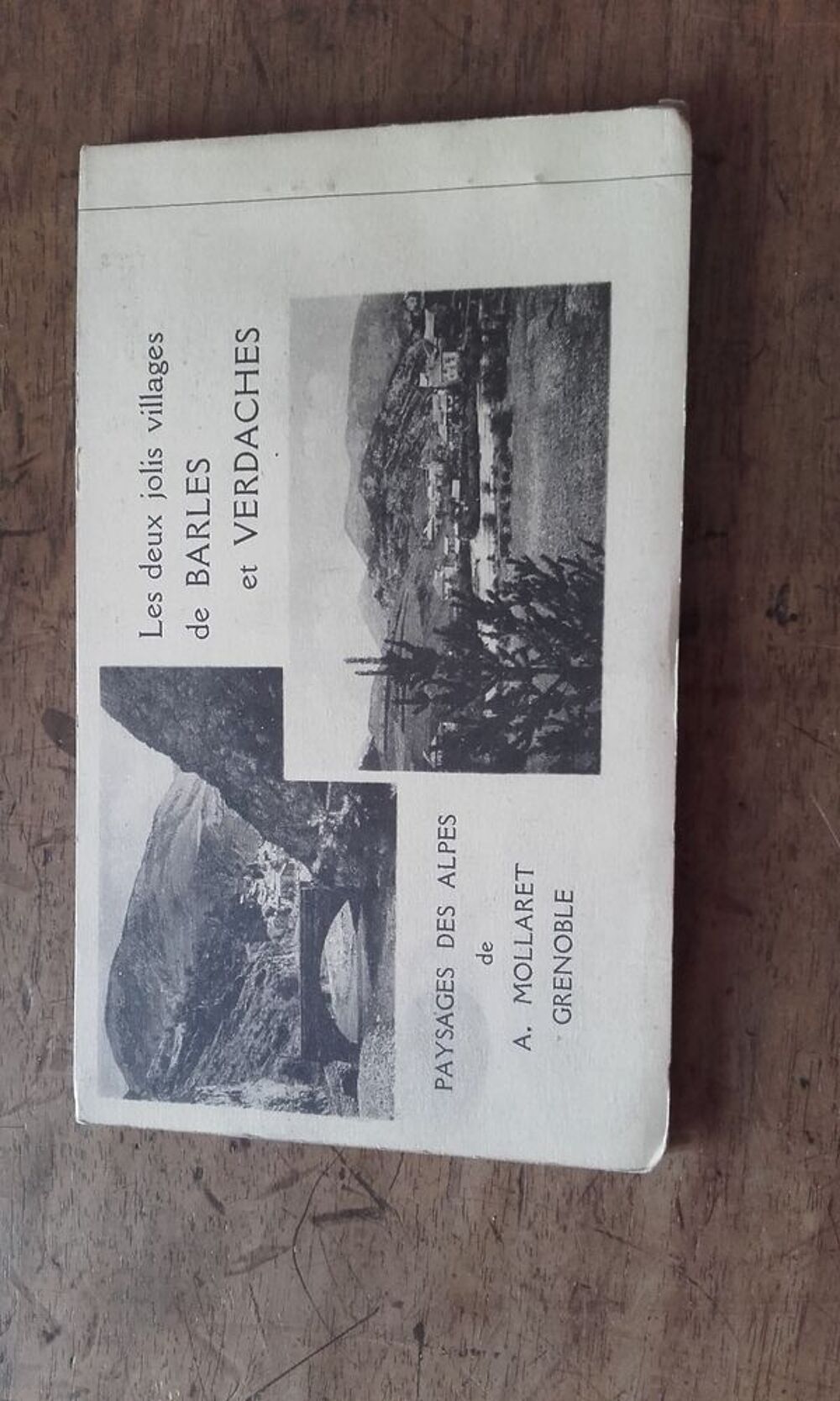 Album de 12 cartes postales anciennes ; Alpesde Hte Provence 