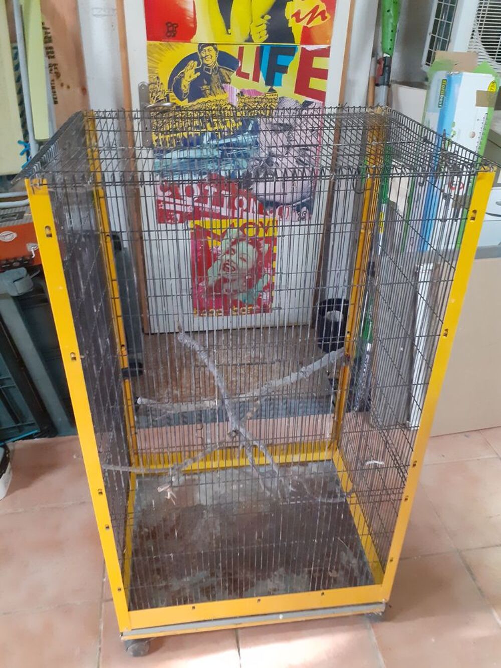 Cage &agrave; oiseaux Jardin