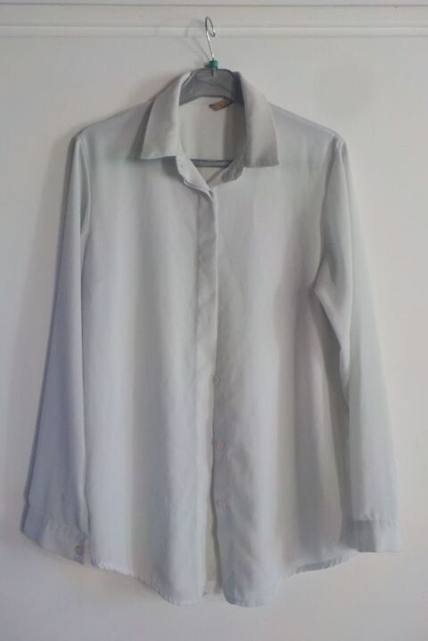 CHEMISIER BLANC NEW COLLECITON 100% POLYESTER 5 Bubry (56)