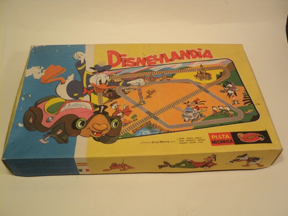 Rare Jouet Train Disneylandia Donald Dingo Mickey Disney. Jeux / jouets