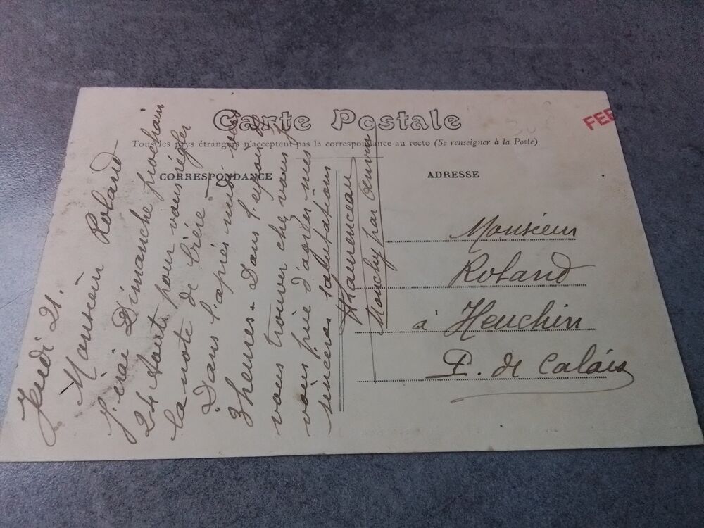 Carte postale ancienne (62) 