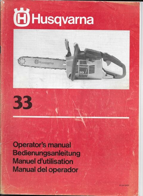 Manuel d'utilisation trononneuse HUSQVARNA 33 18 Marcilly-le-Hayer (10)