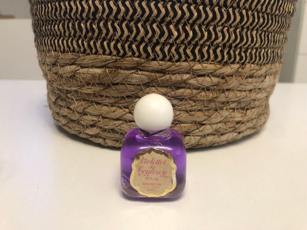 Miniature de parfum Violettes de Toulouse Berdoues 