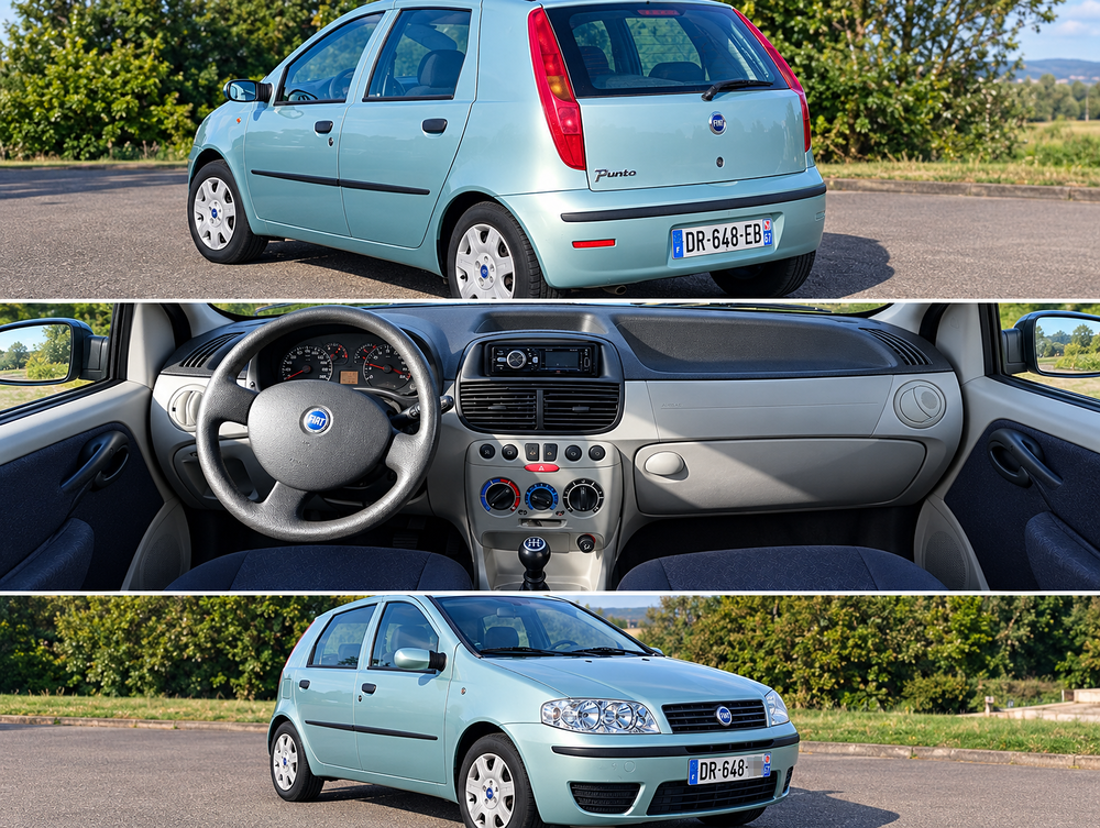Punto PUNTO 1.2 8V - 60 CULT 2005 occasion 67500 Haguenau