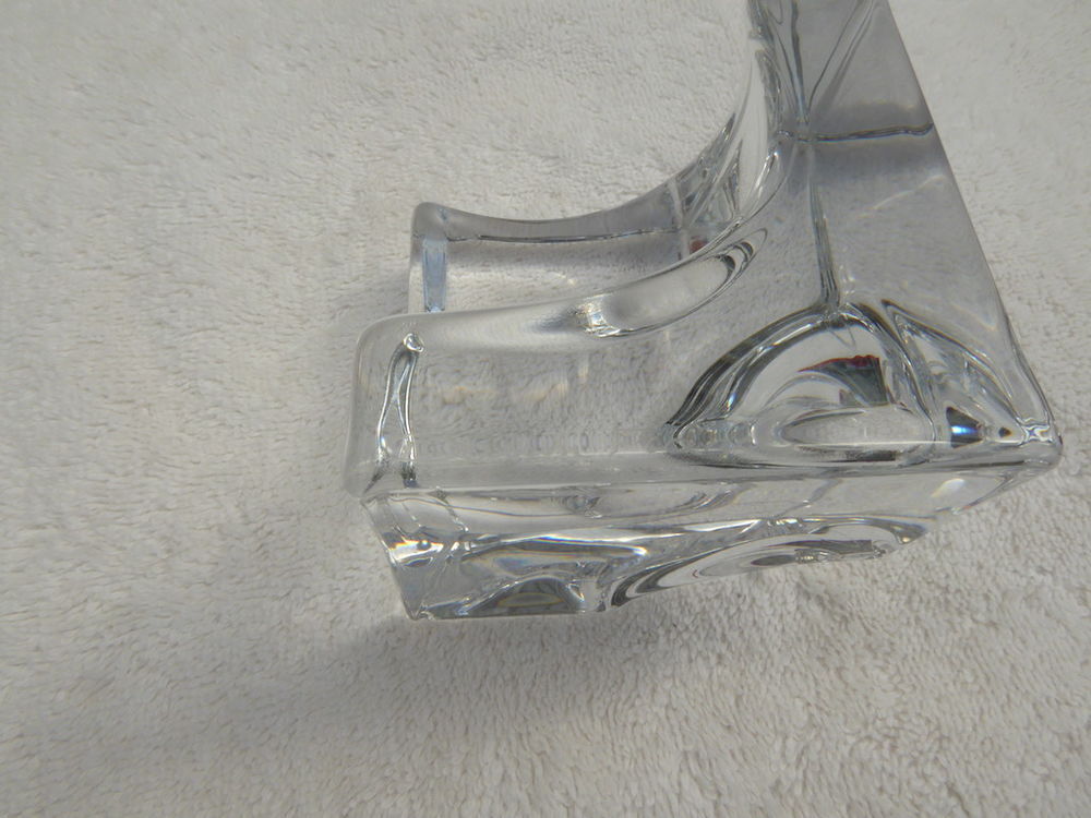 Cendrier en cristal de Daum Décoration
