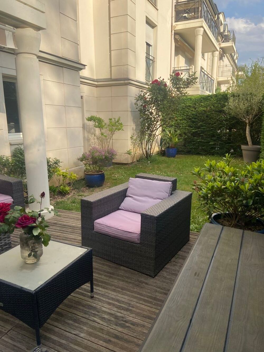 Vente Appartement appartement rez de jardin sans vis à  vis Vaucresson
