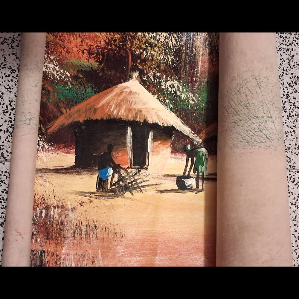 Peinture sur toile, d'Afrique Décoration