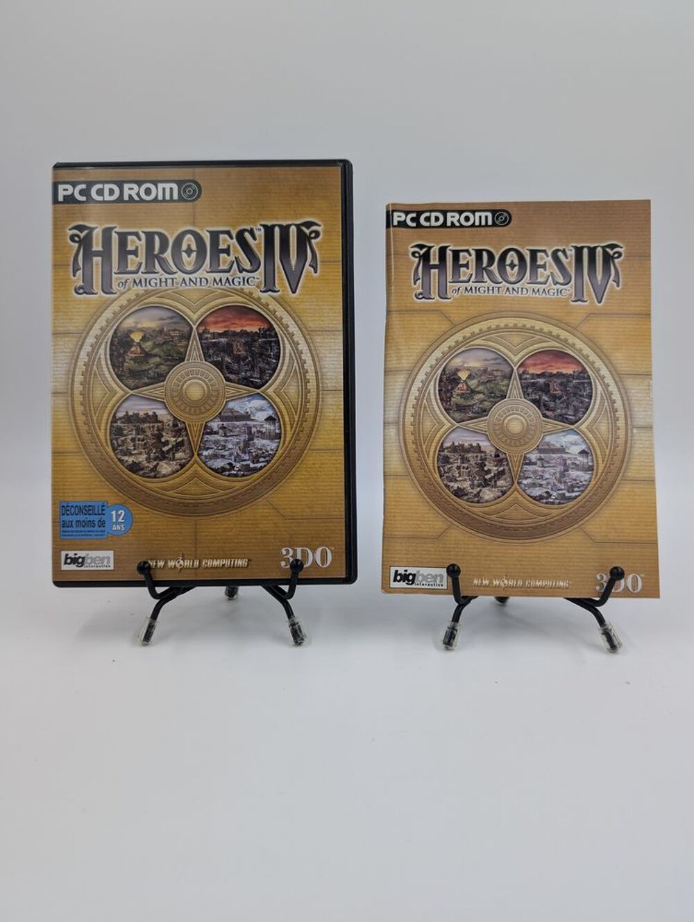 Jeu PC Heroes of Might and Magic IV (4) 3D en boite, complet Consoles et jeux vidéos
