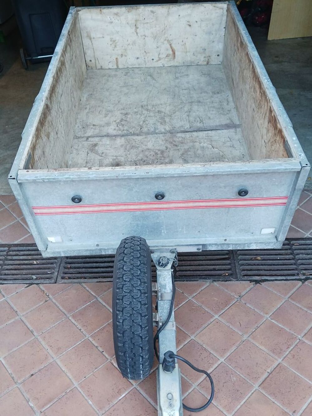 REMORQUE ERKA 500kg Bricolage
