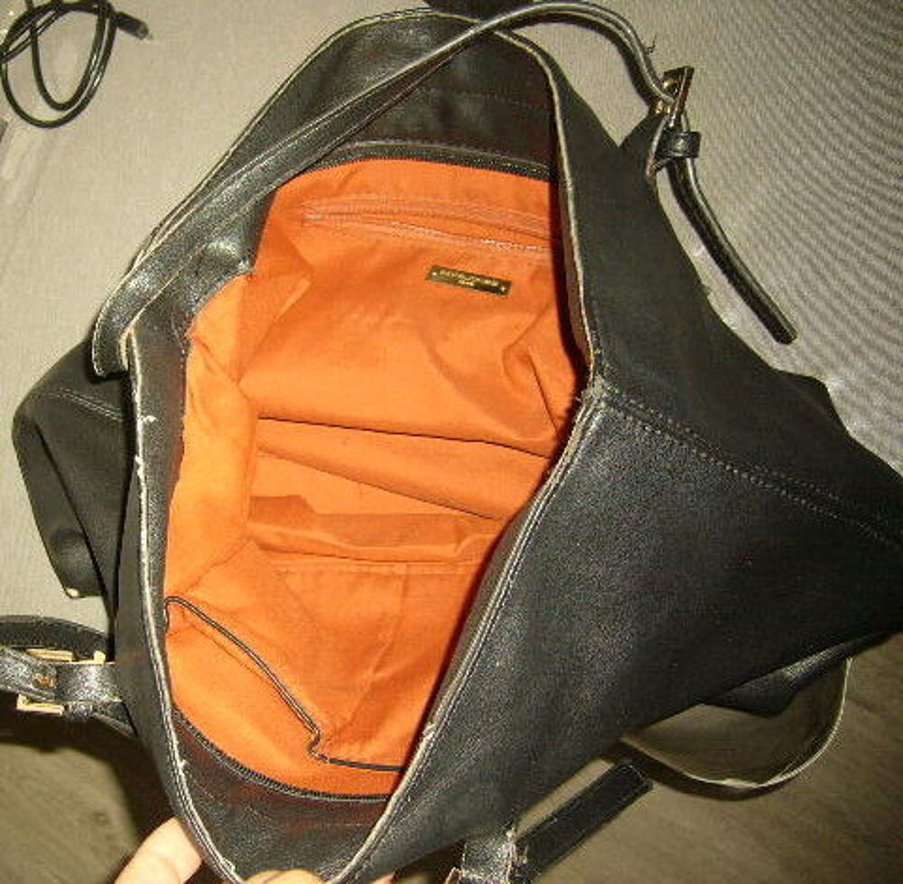 Sac a main femme , epaule David jones noir Maroquinerie