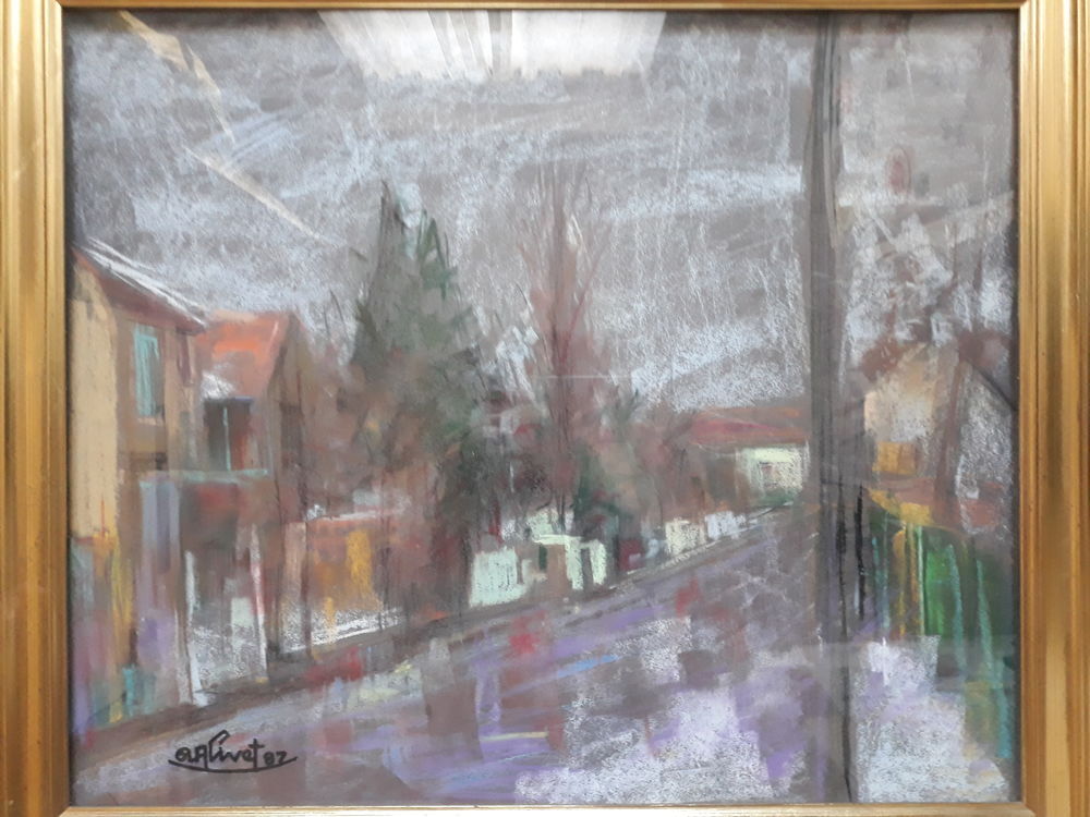 PASTEL 60X52CM PRET A ACCROCHER Décoration