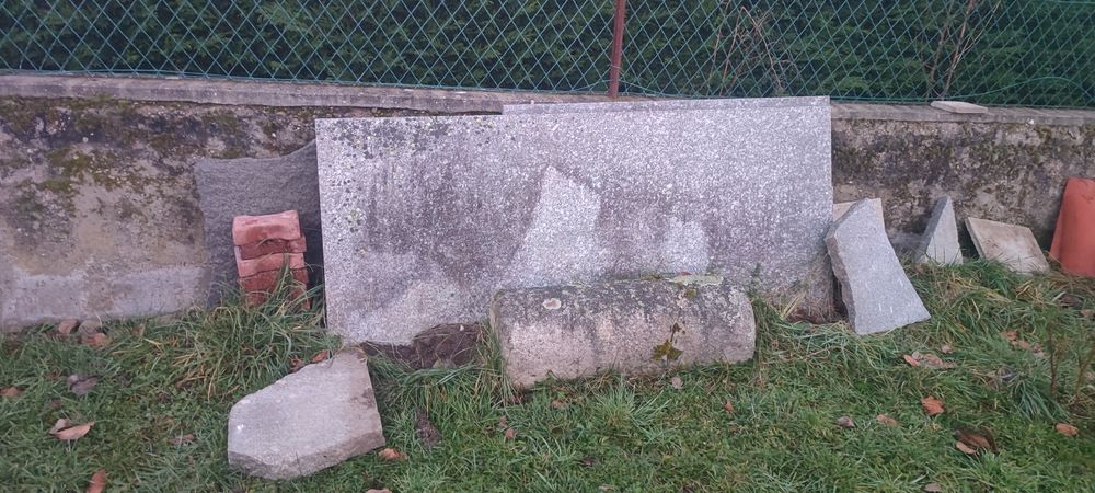 Plaque de granit polie sur une surface Bricolage