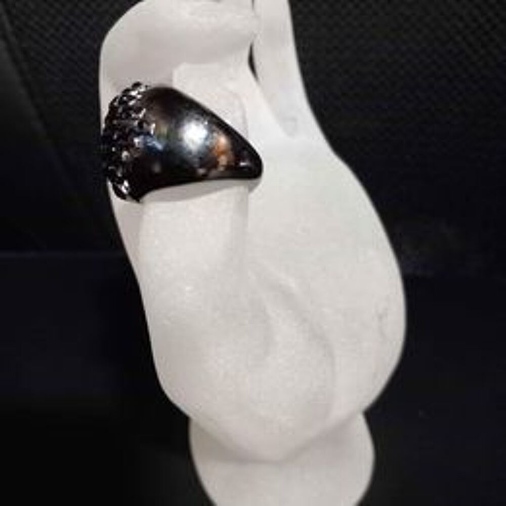 Bague large nuancer de noir Bijoux et montres