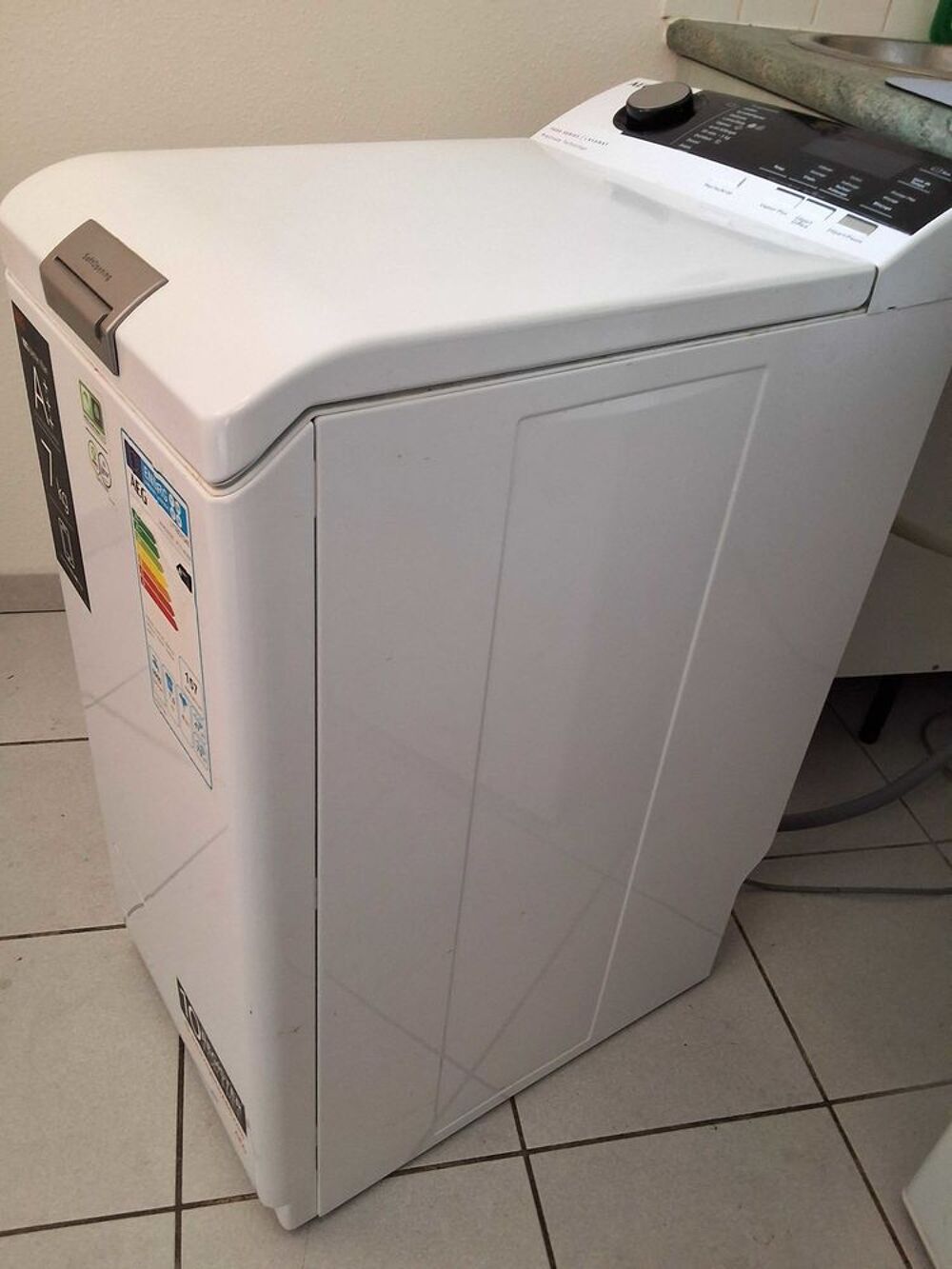 AEG S&eacute;rie 7000 ProSteam L7TBD734E €" Excellent &eacute;tat €" 7 kg €" A+++ Electroménager