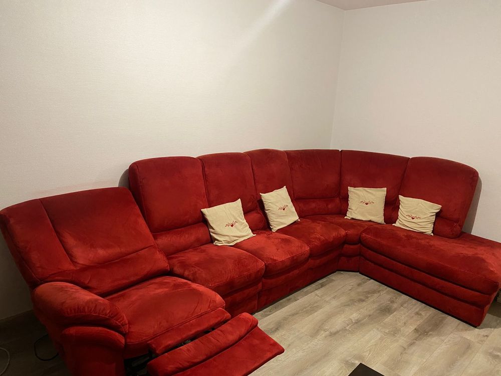 Canap&eacute; d'angle + 2 fauteuils tournants Meubles
