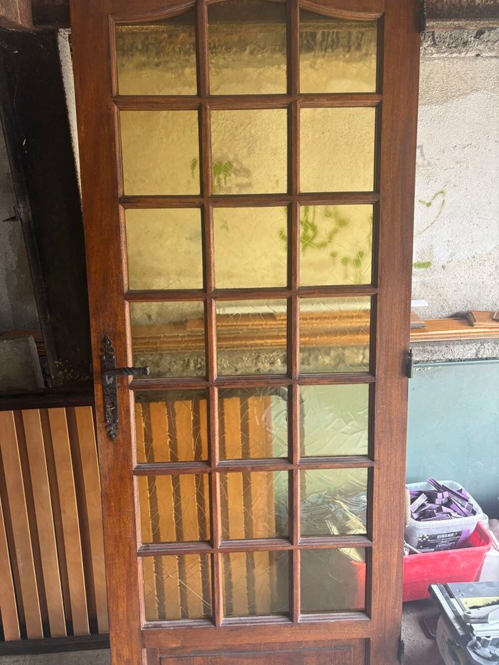 porte vitr&eacute;e Décoration
