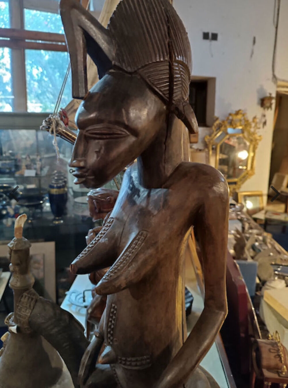 Statue Africain Senoufo Epoque XX&egrave;me 