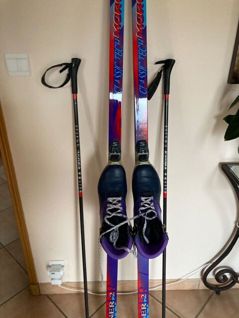 Lot Skis de fond /B�tons /chaussures et gants tr�s bon �tat 90 Fondettes (37)