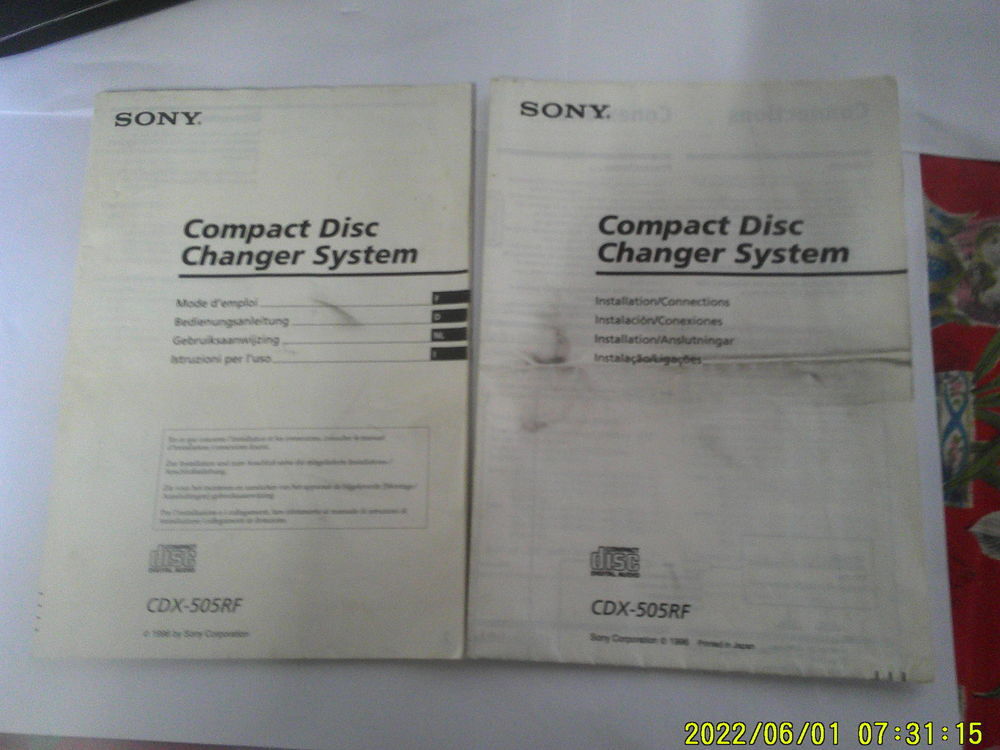  radio cassette receiver - CD . JVC . KS- RT 650 R - RDS Audio et hifi